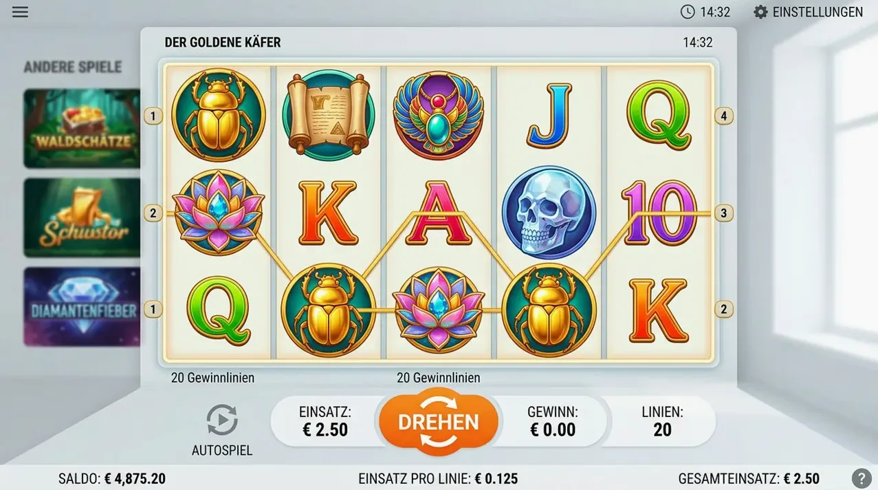 Slots im Merkur